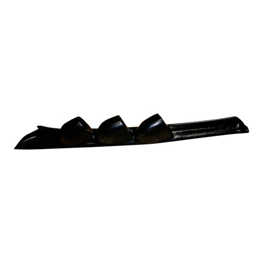 FR SPORT BLOX Racing A-Pillar gauge pod mount for 88-91 Honda Civic and CRX, holding three gauges on the vehicle's A-pillar.