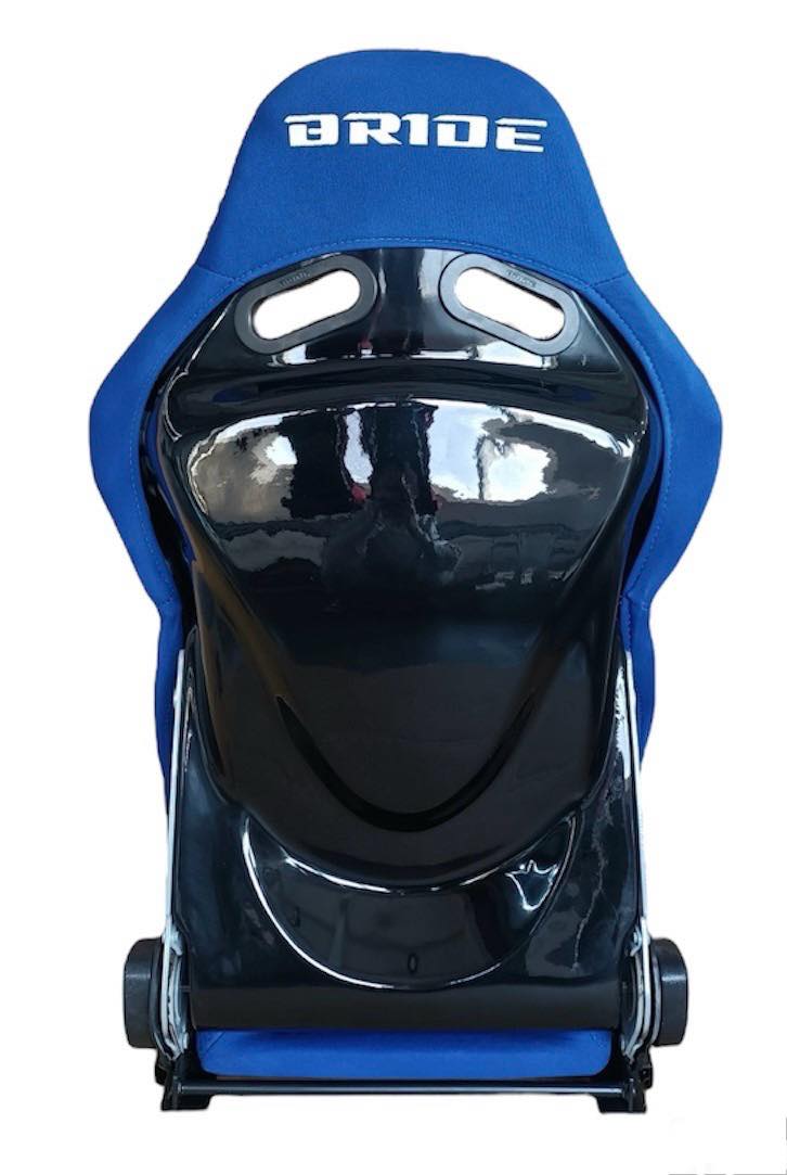 Speedzone Performance LLC 1020BL/IL racing seats with black and illuminated accents, designed for high-performance car racing.