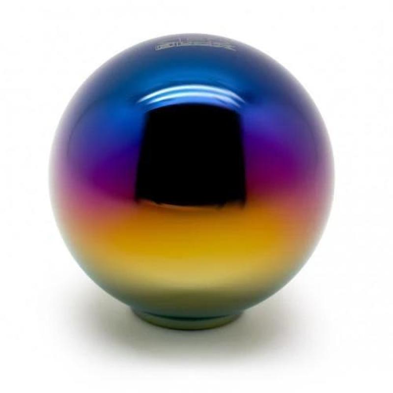 FR SPORT BLOX Racing V2 Neo Chrome Limited Series spherical shift knob for manual transmission, 10x1.25 threading.