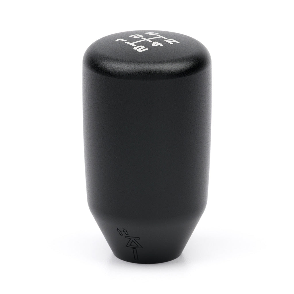 Satin black ACUITY ESCO-T5 5-Speed shift knob by Prestige Auto Lab with M10 x 1.5 threading for manual transmission vehicles