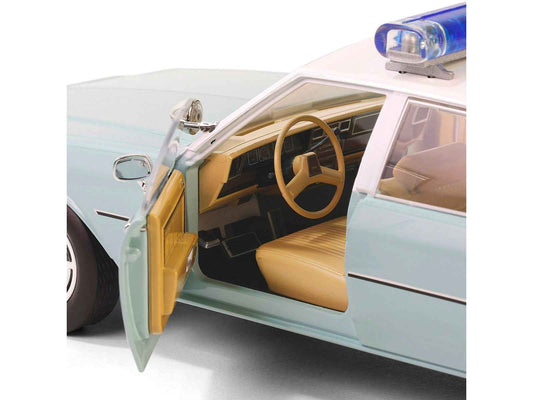 1987 Chevrolet Caprice 9C1 "US Border Patrol" Light Green with White Top "Artisan Collection" 1/18 Diecast Model Car by Greenlight
