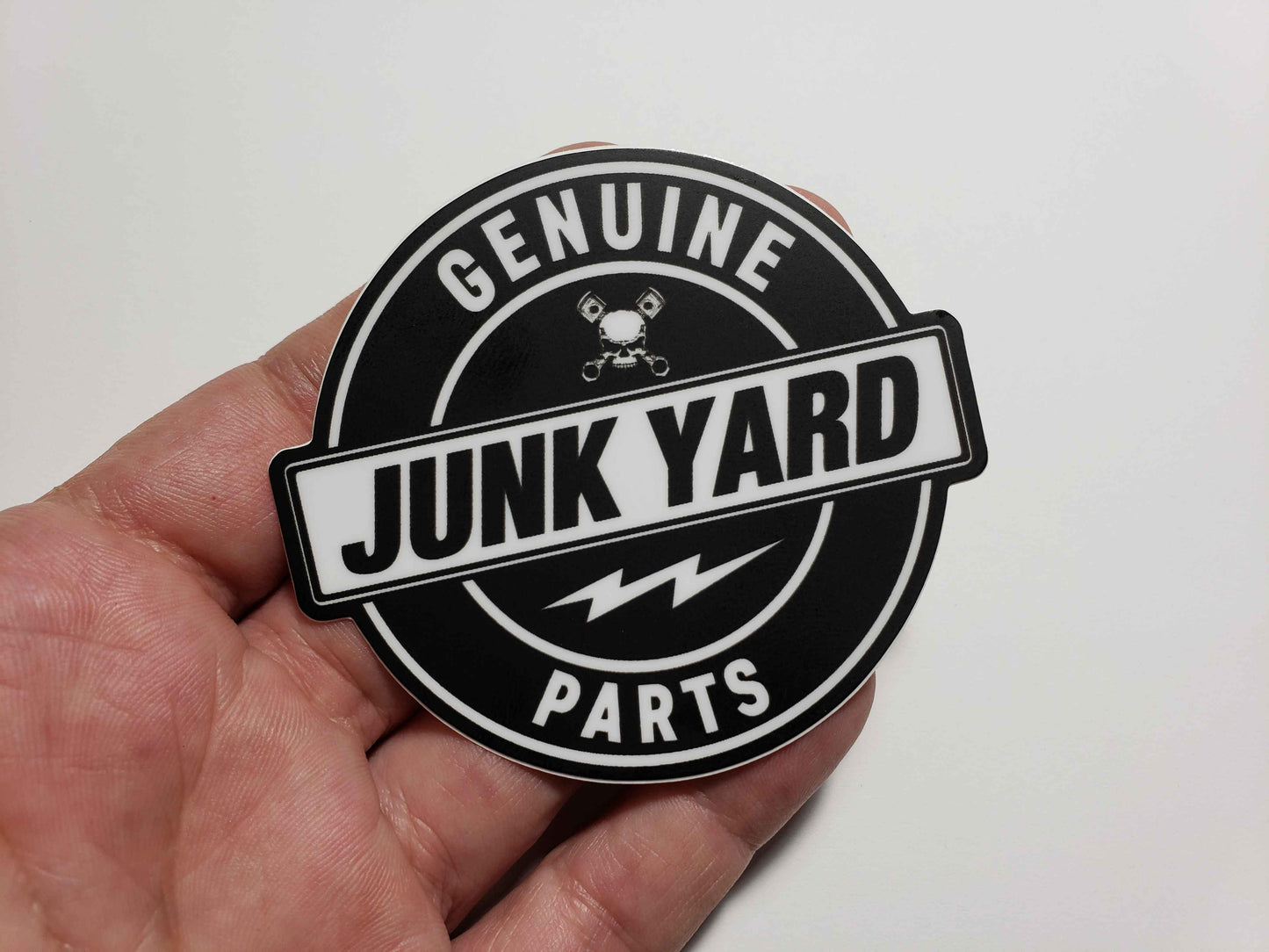 Genuine Junk Yard Parts Sticker
