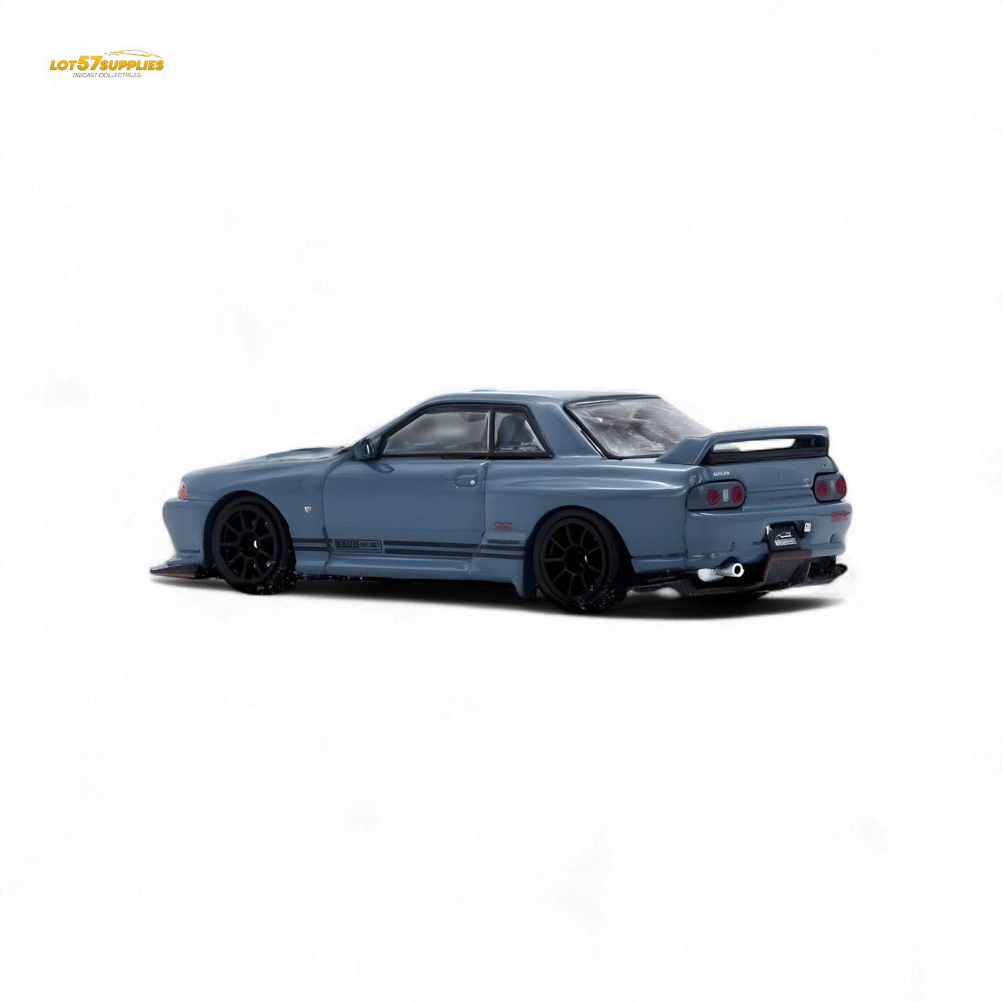 Inno64 TOP SECRET R32 GT-R Stealth Grey 1:64 - Evergreen Kings