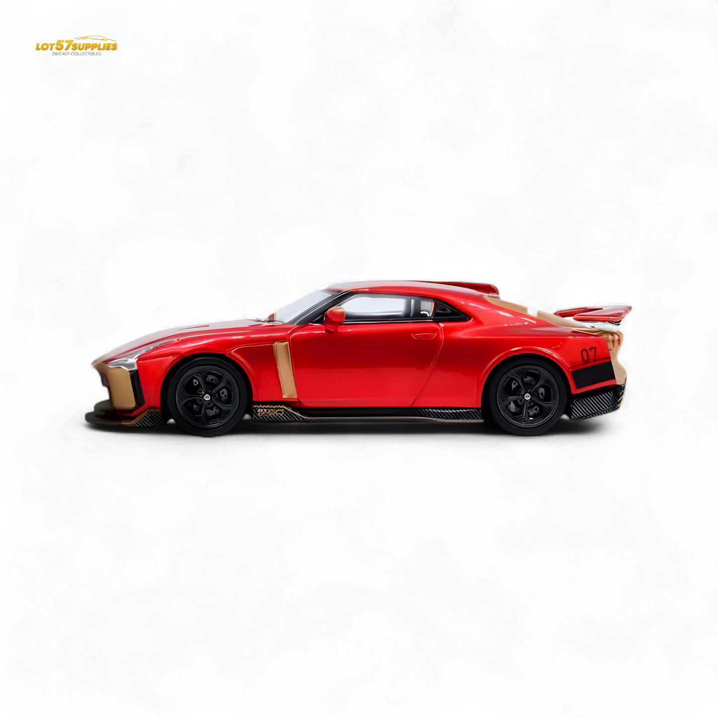 INNO64 Nissan R50 GT-R Red 1:64 - Evergreen Kings