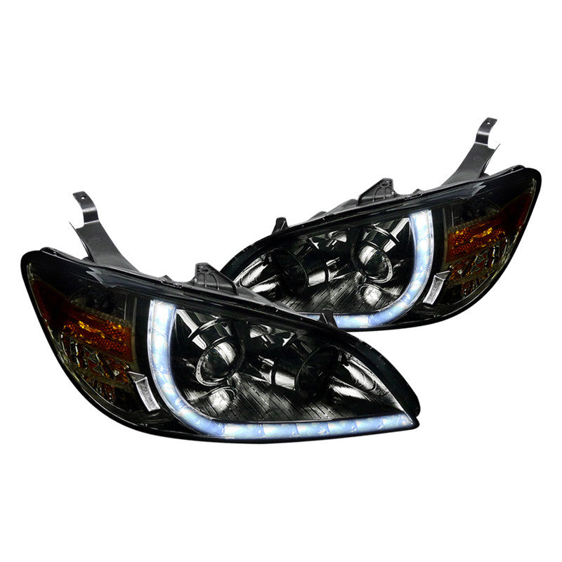 Spec-D 04-05 Honda Civic R8 Projector Smoked Headlights - Evergreen Kings