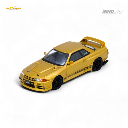 INNO64 Top Secret BNR32 GT-R 650R Gold 1:64 - Evergreen Kings