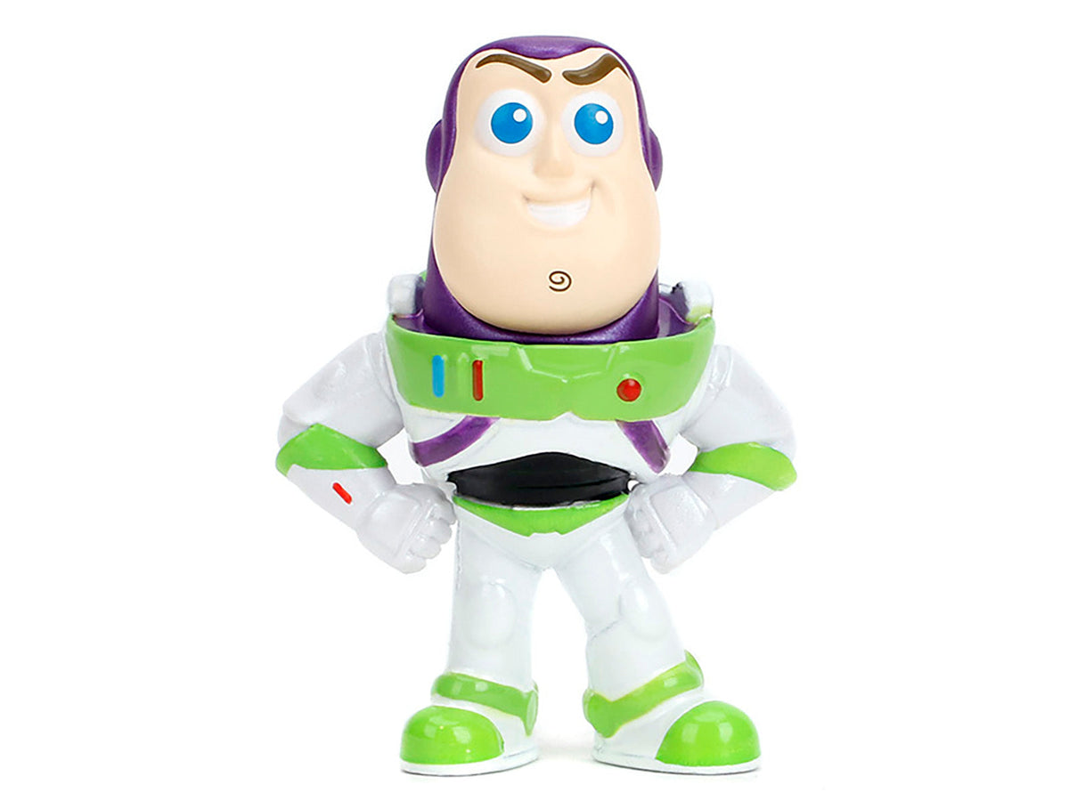 Set of 4 Toy Story Metalfigs diecast figures from Miniature Motors, featuring detailed Toy Story movie character models.