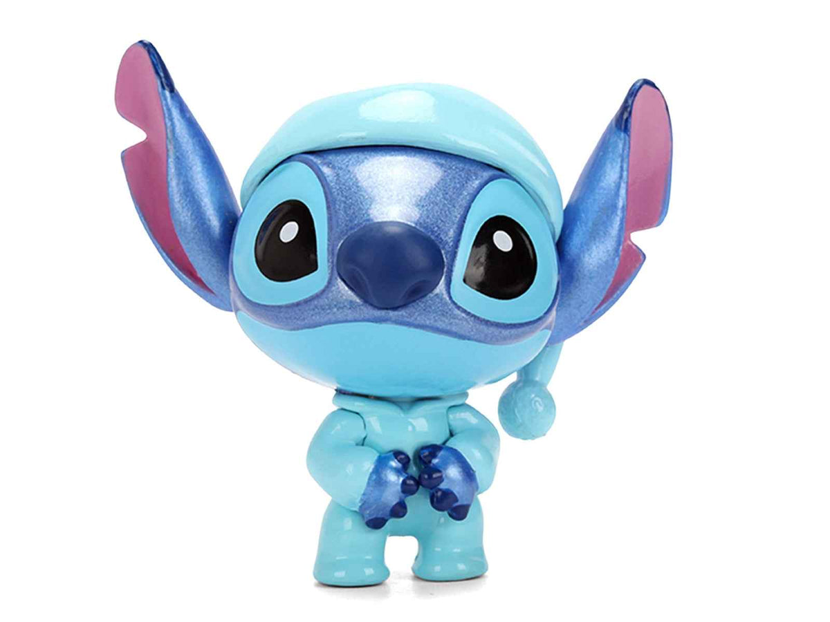 Set of 4 Disney’s Stitch diecast figures from Miniature Motors' Metalfigs Series, featuring detailed movie and TV character models.