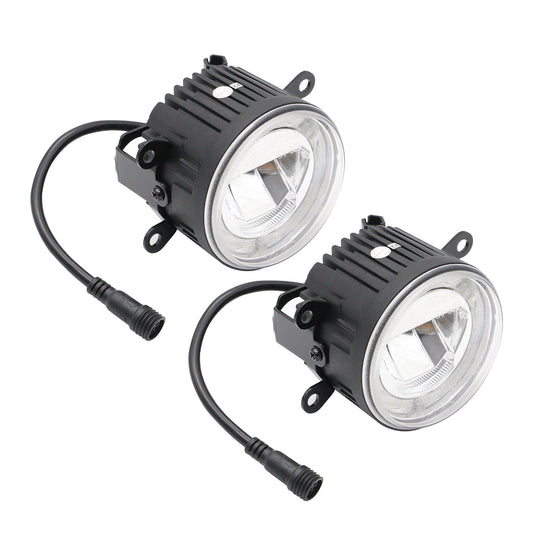 JDMuscle V2 LED Halo DRL fog lights for WRX, STI, and BRZ models