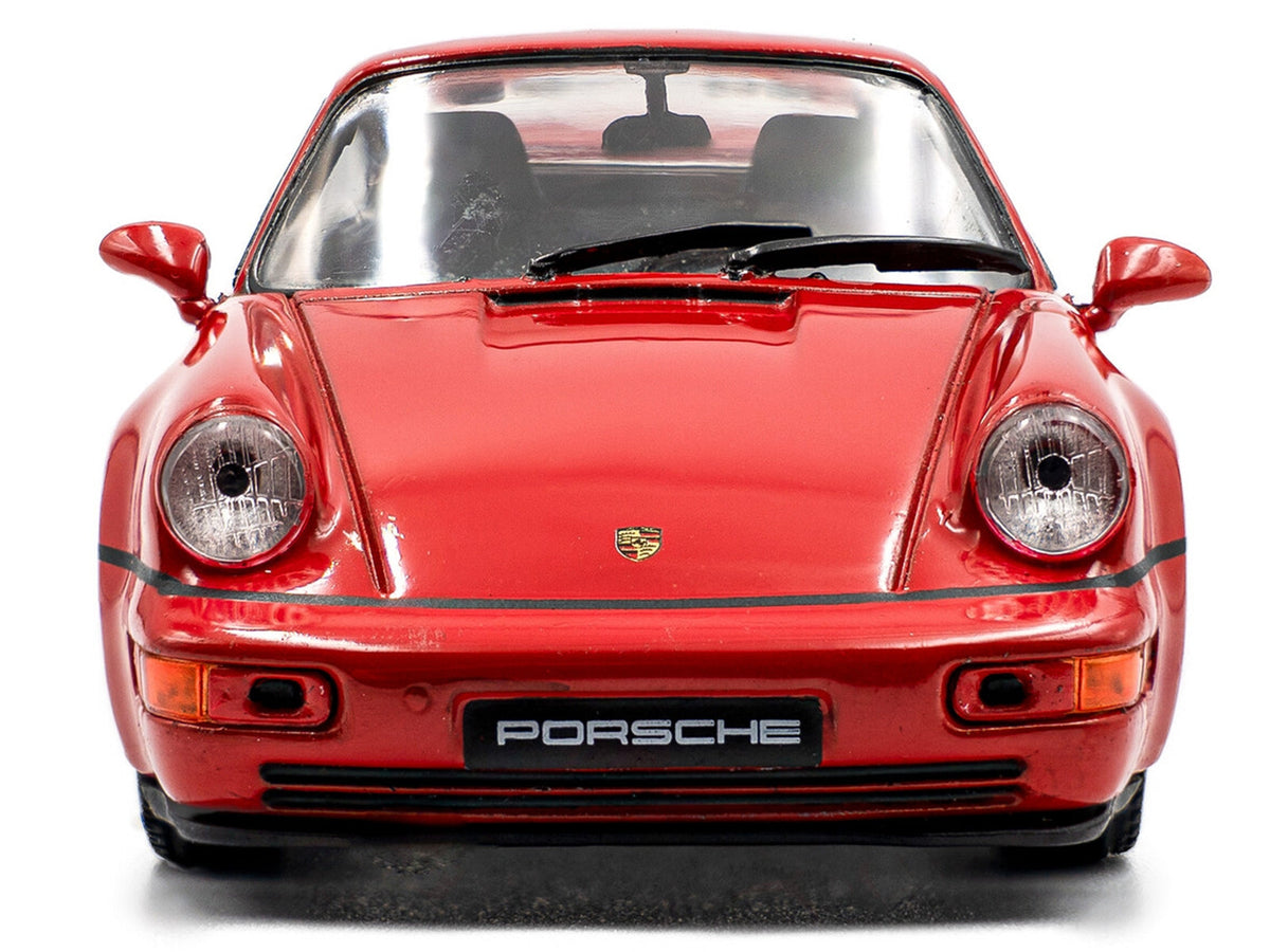 Miniature Motors 1994 Porsche 911 (964) RS 3.8 diecast model car in Guards Red, detailed 1/43 scale collectible by Solido.
