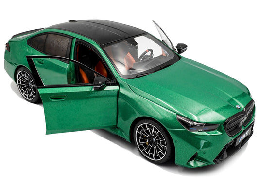 2025 BMW M5 Isle of Man Green Metallic 1/18 Diecast Model Car by Solido
