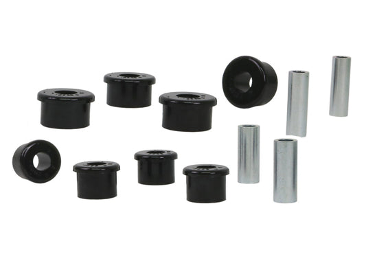 FR SPORT Whiteline front lower control arm inner bushing kit for 88-91 Honda Civic and CRX suspension, includes suspension control arm bushing.
