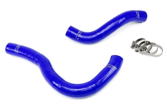 FR SPORT blue silicone radiator coolant hose kit for Honda 2002-2005 Civic Si, includes multiple durable hoses for engine cooling.