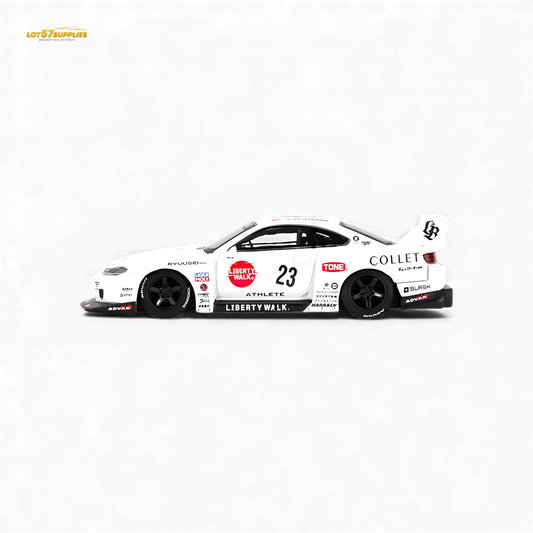 Mini-GT Nissan S15 Silvia LB-Super Silhouette 1:64 - Evergreen Kings