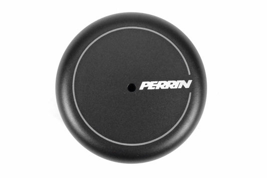 PERRIN black oil filter cover for WRX, BRZ, and GR86 by JDMuscle