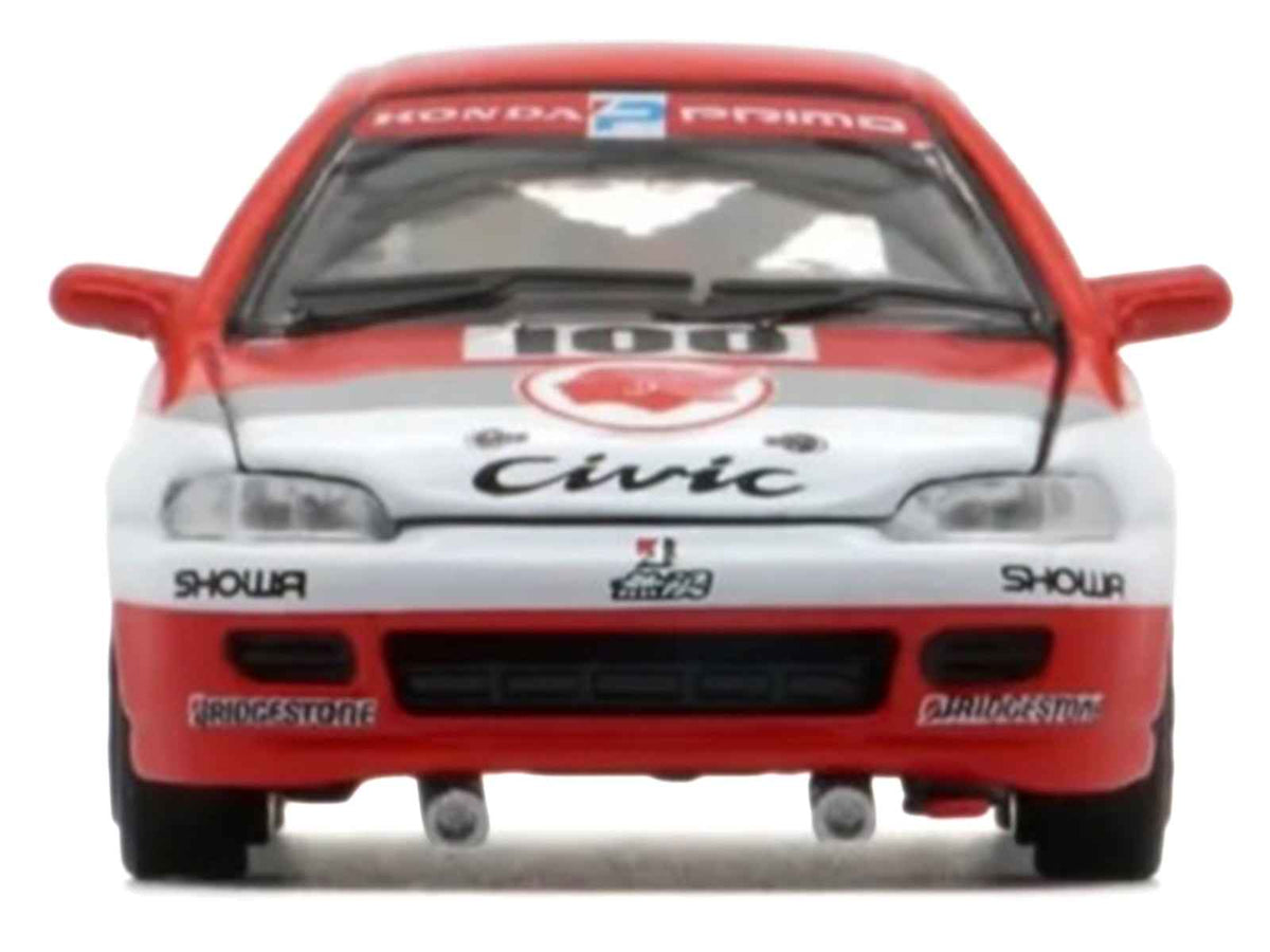 Miniature Honda Civic EG6 RHD diecast model by Miniature Motors, showcasing detailed design from the 1993 Japanese Touring Car Championship.