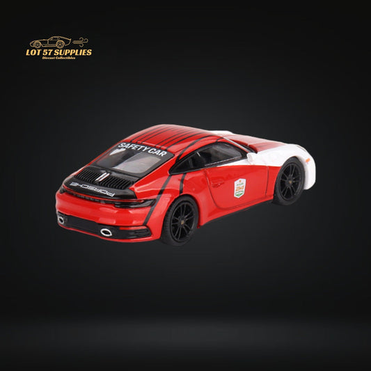 Mini-GT Porsche 911 992 Carrera S Safety Car 1:64 - Evergreen Kings