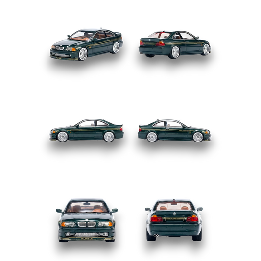 YM Model BMW E46 Alpina B3 British Green 1:64 - Evergreen Kings