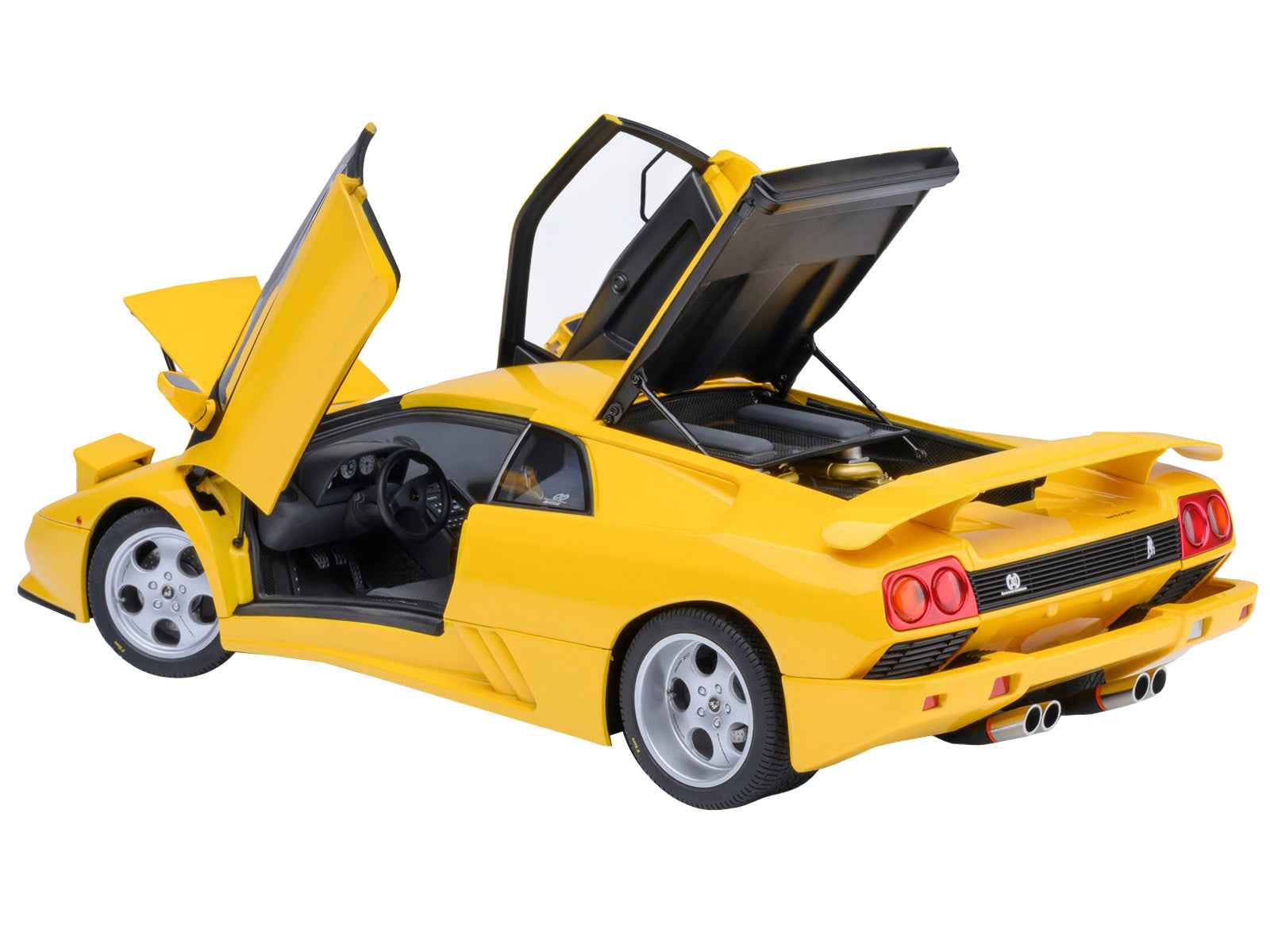 Lamborghini Diablo SE30 Jota Superfly Yellow 1/18 Model Car by