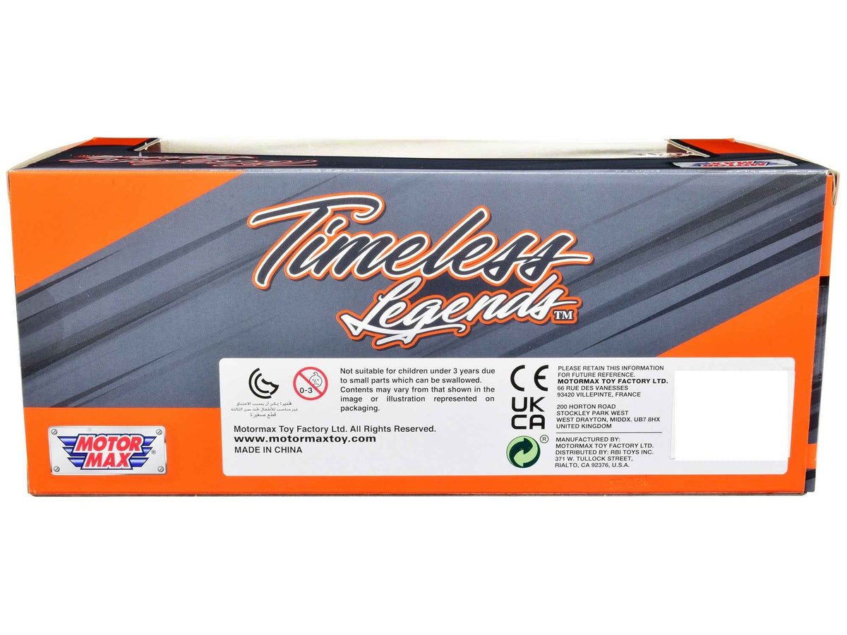 Black 2006 Chevrolet Silverado Intimidator SS diecast model truck by Miniature Motors, detailed "Timeless Legends" series.