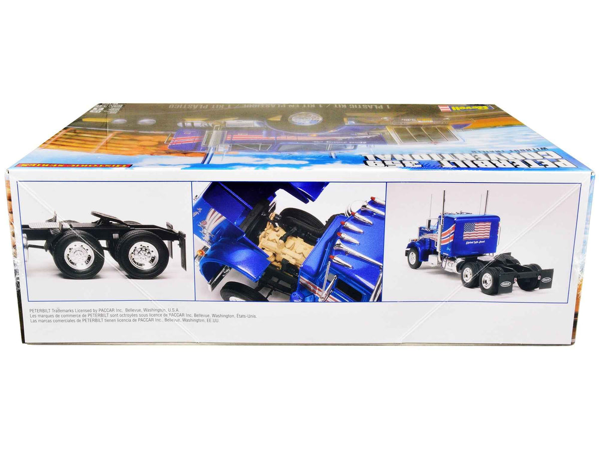 Miniature Motors Peterbilt 359 Model Kit, Level 4, 1/25 scale, historic series truck tractor without trailer, detailed plastic model