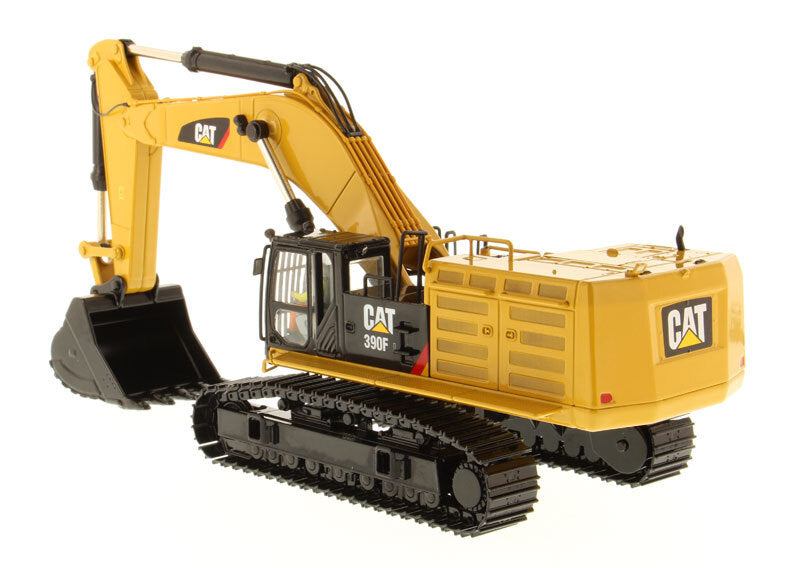 Miniature Motors Caterpillar 390F LME hydraulic tracked excavator diecast model from Core Classics Series, detailed construction replica.
