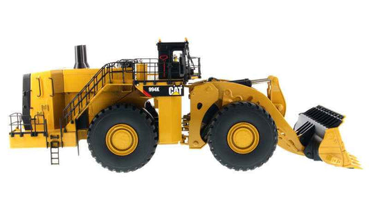 CAT Caterpillar 994K Wheel Loader with Rock Bucket and Operator "Core Classics" Series 1/50 Diecast Model by Diecast Masters