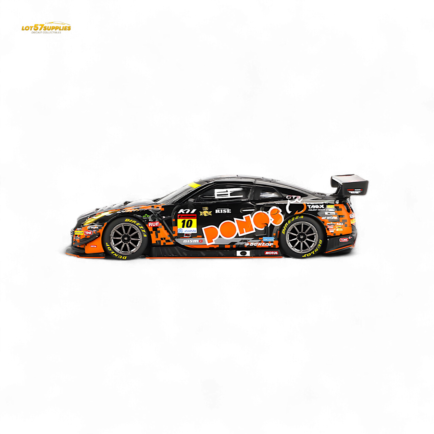 Mini-GT Nissan GT-R Nismo GT3 #10 "PONOS GAINER GT-R" 1:64 - Evergreen Kings