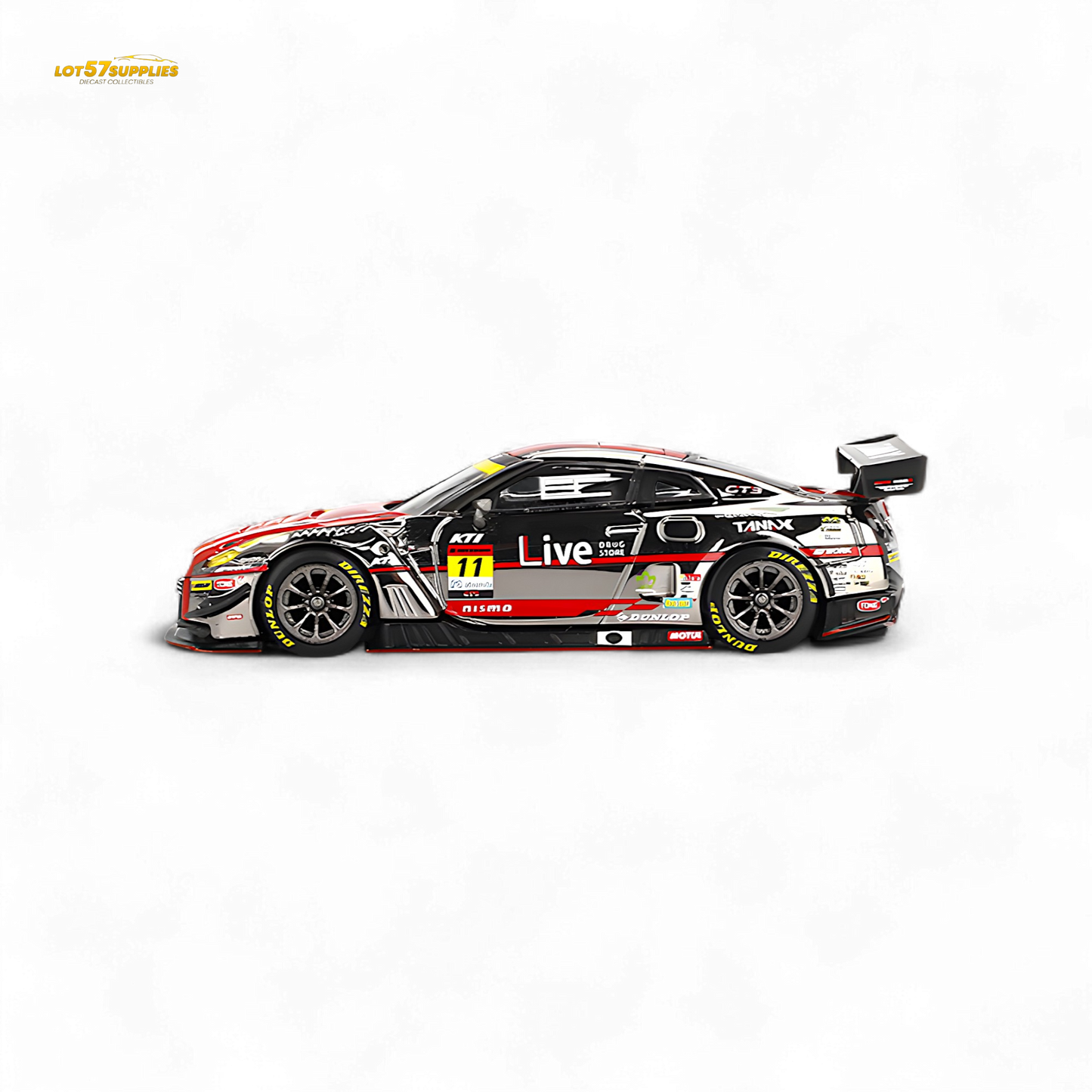 Mini-GT Nissan GT-R NISMO GT3 GAINER 2023 1:64 - Evergreen Kings