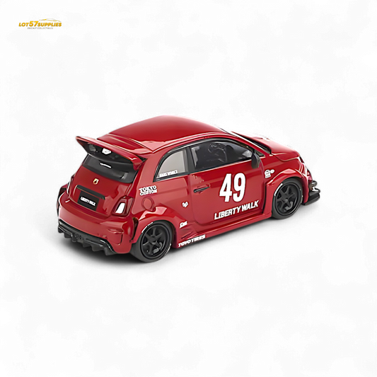 Mini-GT LB-WORKS ABARTH 595 Red 1:64 - Evergreen Kings