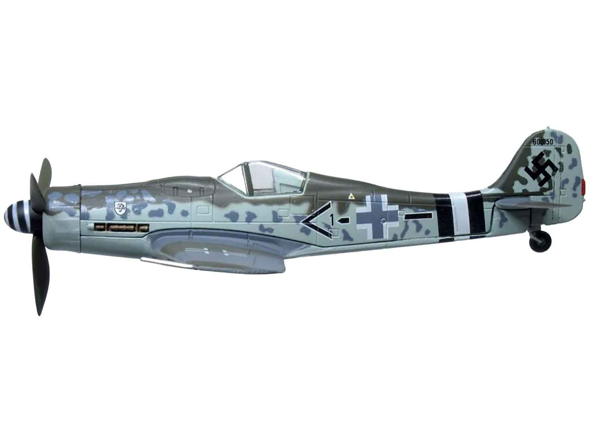 Focke-Wulf Fw190D-9 fighter aircraft diecast model by Oxford Diecast, detailed 1/72 scale replica of German Luftwaffe plane.