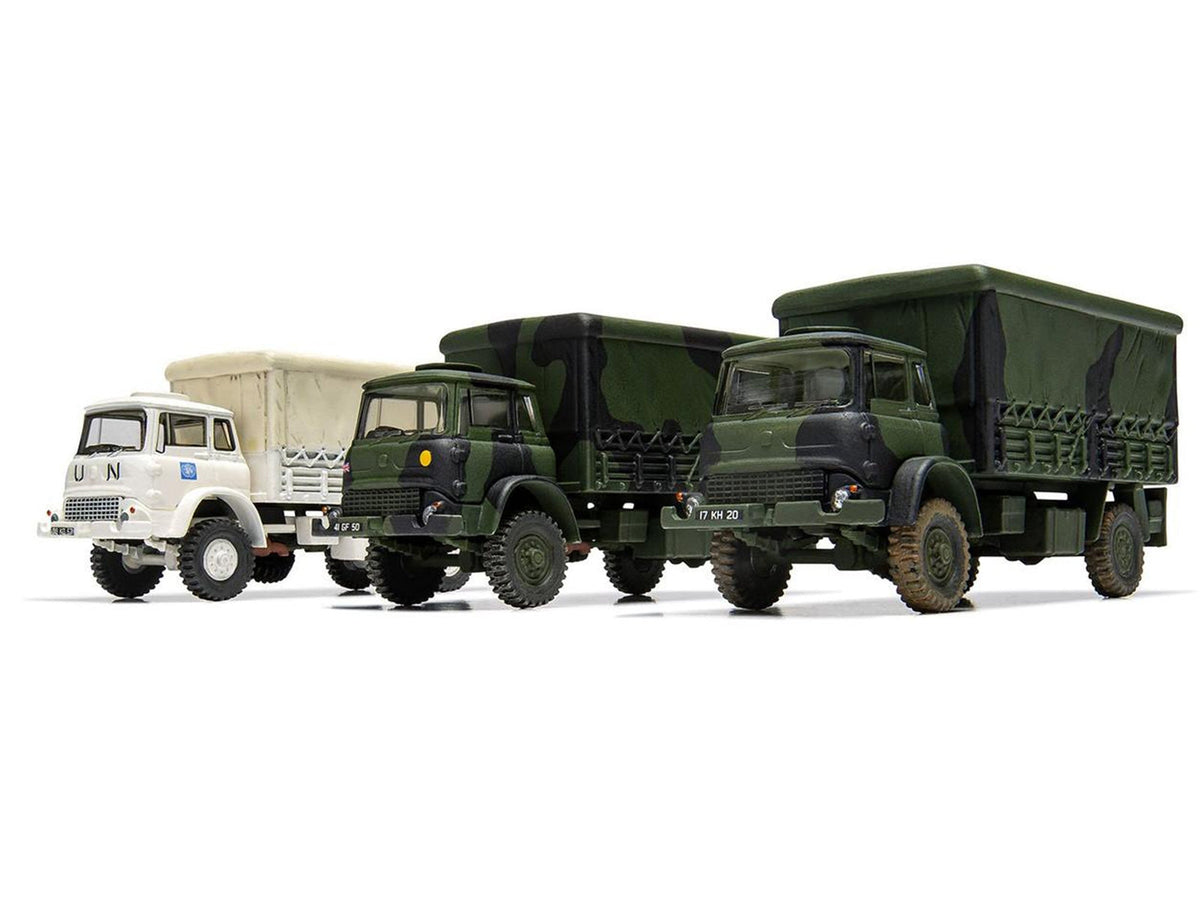 Miniature Motors British Army 4-ton 4x4 GS Truck model kit, 1/76 scale plastic military model with three scheme options