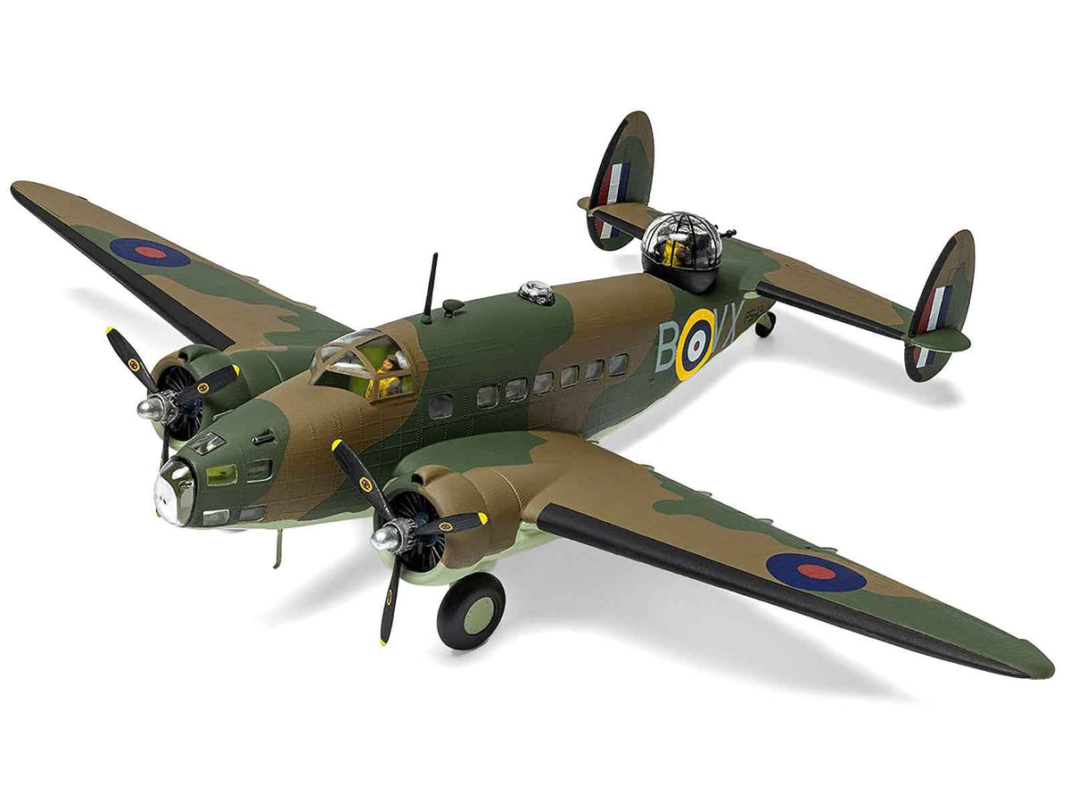 Miniature Motors Lockheed Hudson Light Bomber aircraft 1/72 plastic model kit by Airfix, detailed military aircraft for model building.