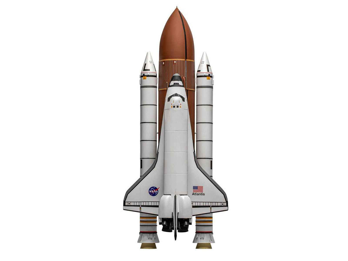 Miniature Motors NASA Discovery Space Shuttle Level 3 model kit by Airfix, 1/144 plastic scale model for assembly and display.