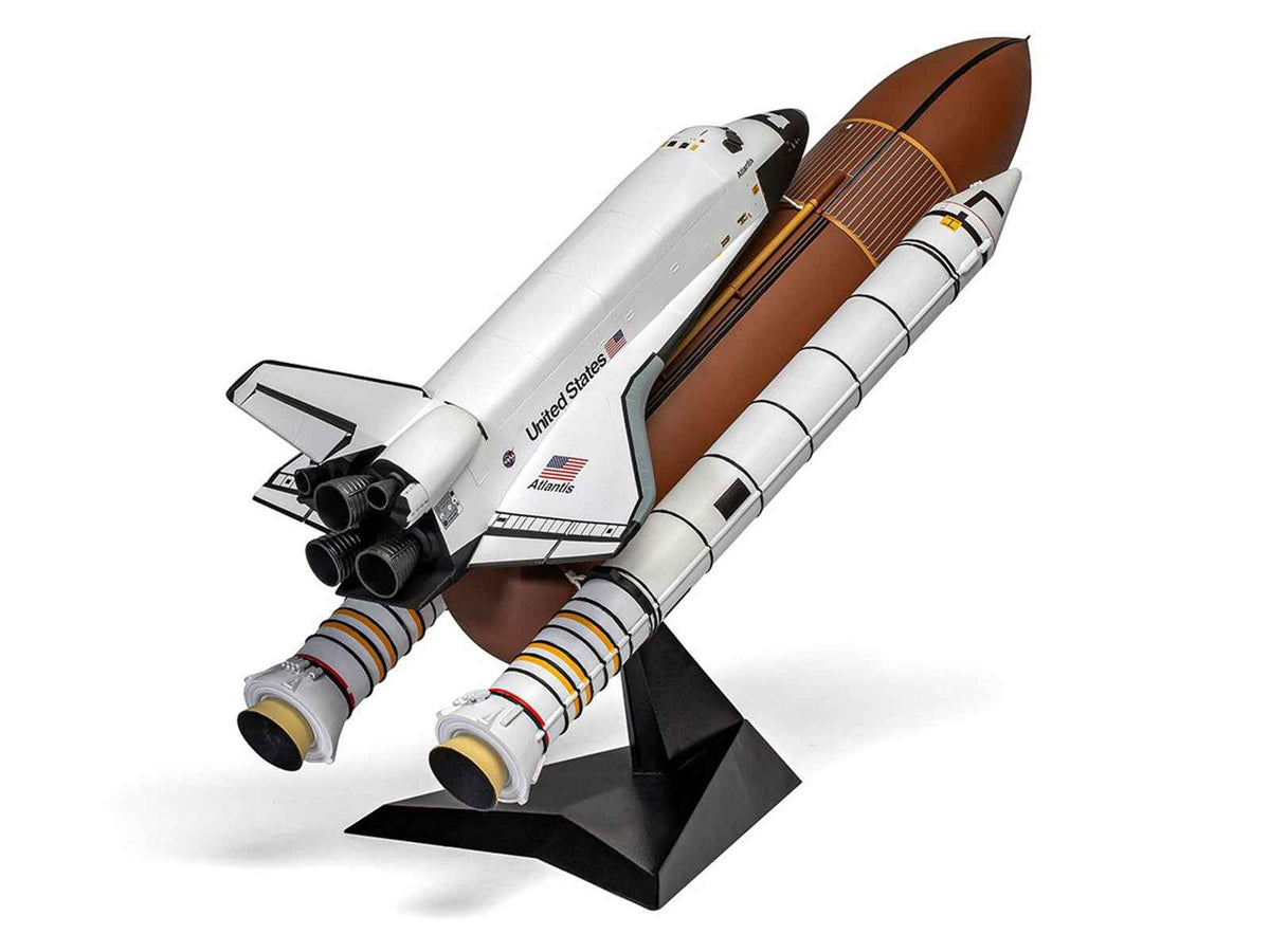 Miniature Motors NASA Discovery Space Shuttle Level 3 Model Kit by Airfix, 1/144 plastic model kit for building.