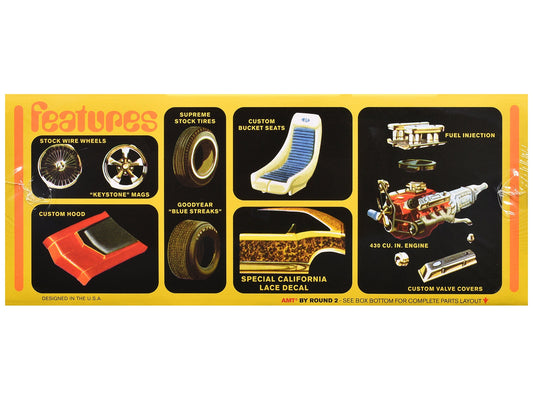 Skill 2 Model Kit 1969 Buick Riviera 1/25 Scale Model by AMT