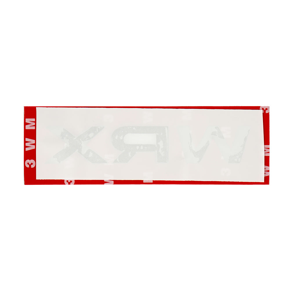Racing Art carbon fiber trunk emblem for 2022-2025 Subaru WRX, JDMuscle logo on sleek automotive ornament.