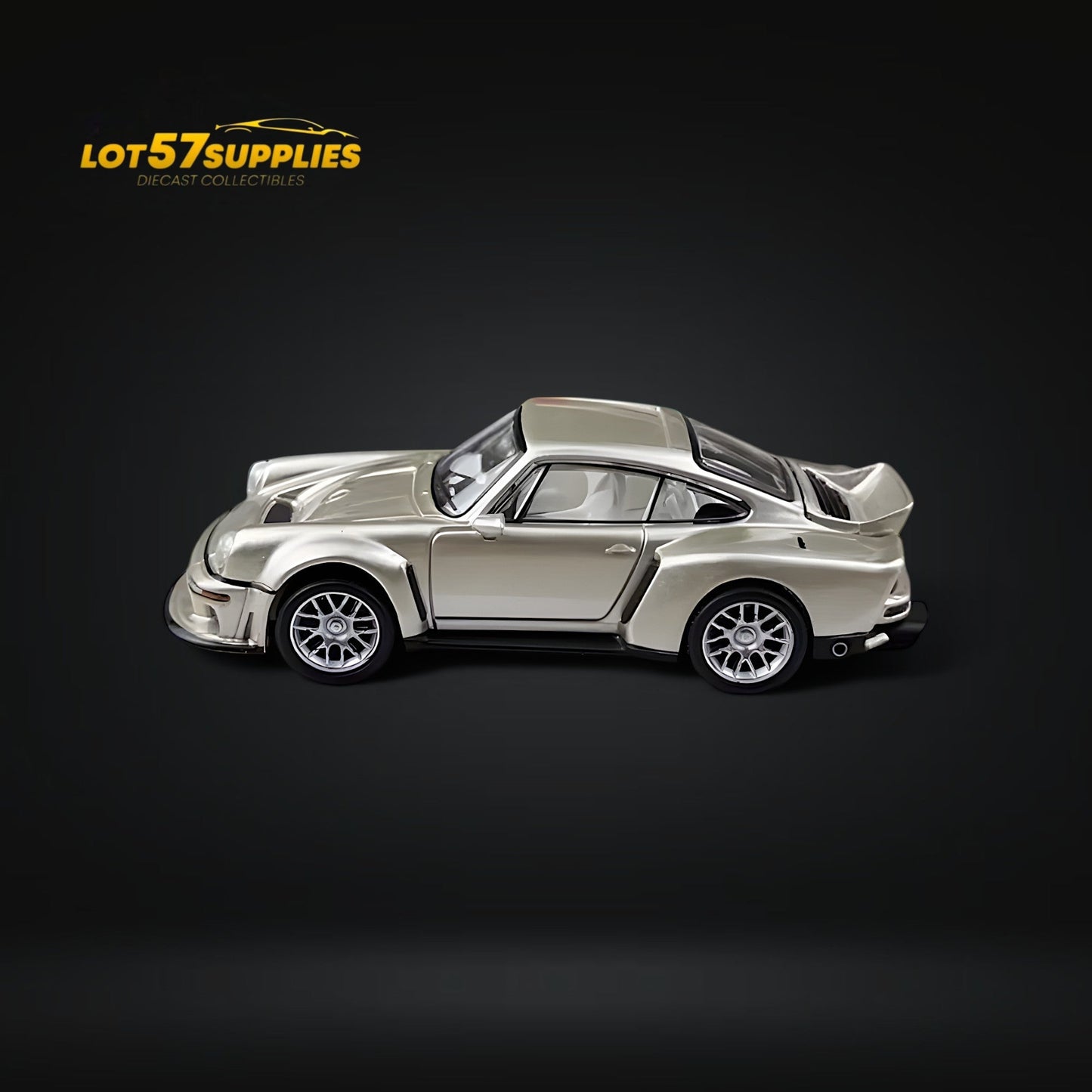FindClassically Porsche Singer DLS Turbo Gold 1:64 - Evergreen Kings