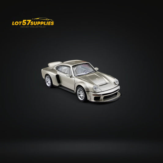 FindClassically Porsche Singer DLS Turbo Gold 1:64 - Evergreen Kings
