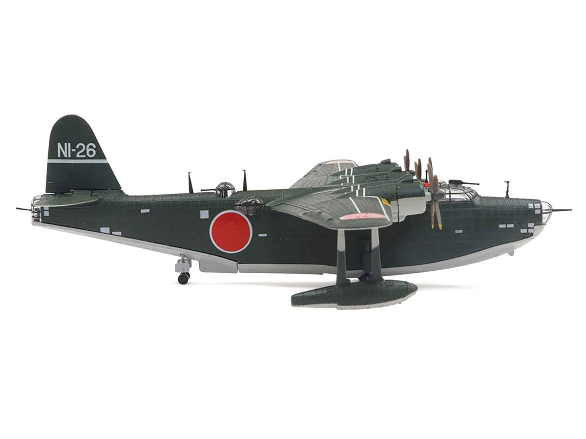 Miniature Motors 1/144 diecast model of Kawanishi H8K2 Emily aircraft in Imperial Japanese Navy Air Service colors.