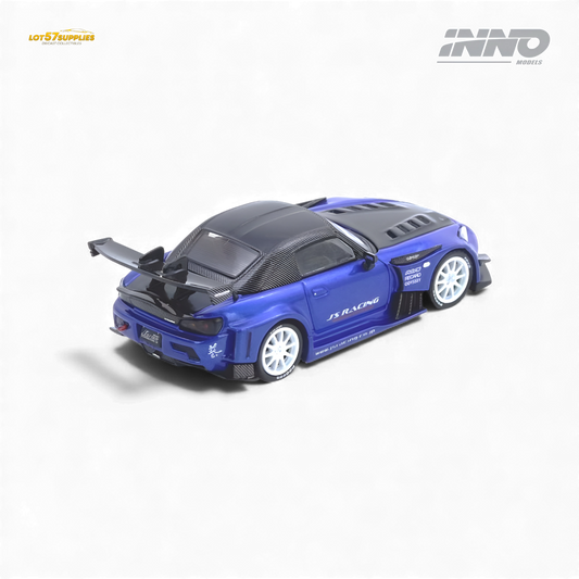 (Pre-Order) INNO64 Honda S2000 J's Racing Blue 1:64 - Evergreen Kings