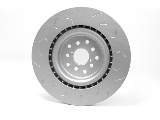 FactionFab Slotted Front Rotor V2 Dual Drilled - Subaru STI 2018-2021
