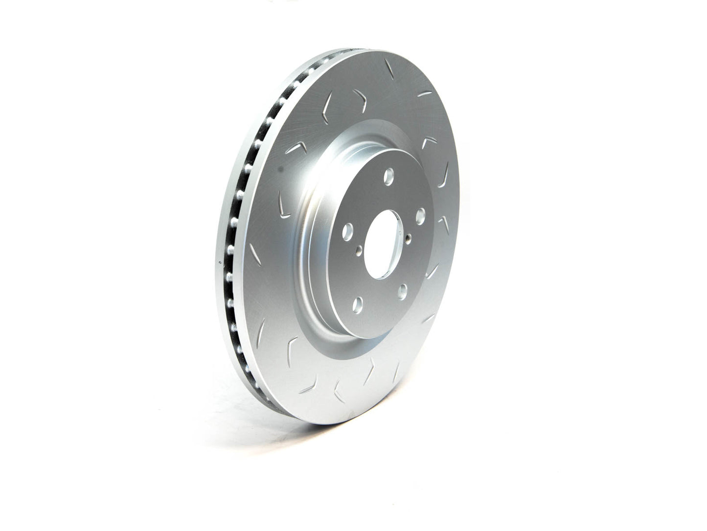 FactionFab V2 Slotted Front Brake Rotor - 2022+ Subaru WRX