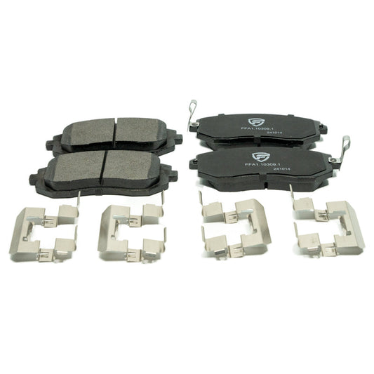 FactionFab V2 Front Brake Pads - 2003-2005 Subaru WRX / 2008-2010 Subaru WRX