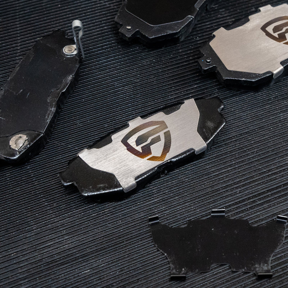 FactionFab titanium rear brake shims for Subaru WRX, BRZ, and Toyota 86, D1124
