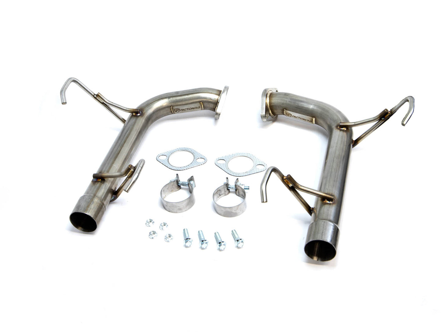 FactionFab Axle Back Exhaust - 2022+ Subaru WRX (Black Chrome Tip)