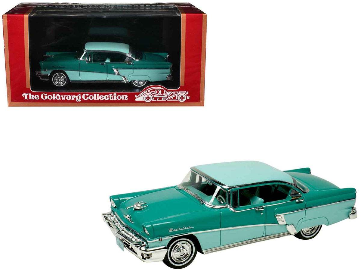 Miniature Motors 1/43 Mercury Montclair Phaeton model in Heather Green and Verona Green with green interior, limited edition by Goldvarg Collection.