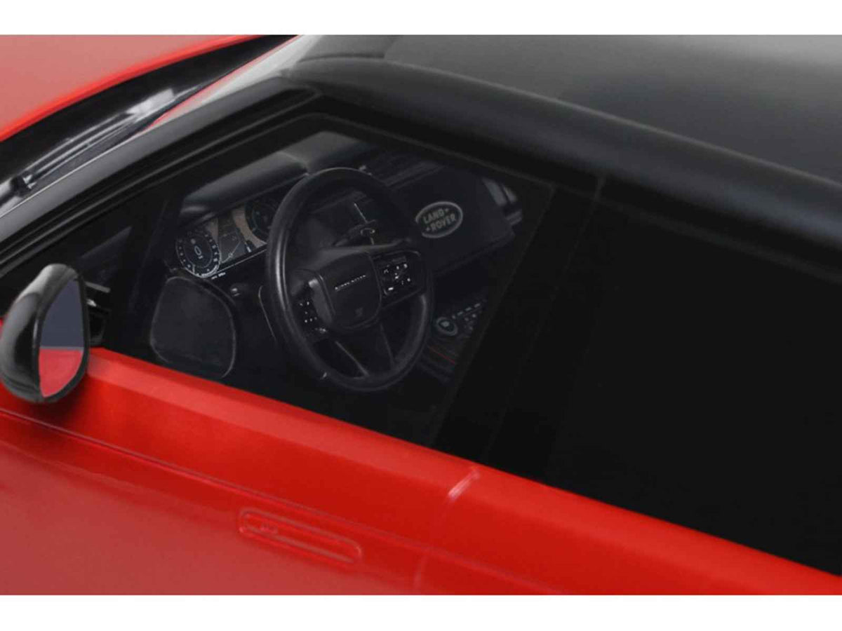 Miniature Motors 1/18 scale Range Rover Sport model in Firenze Red Metallic by GT Spirit, detailed land rover toy car.