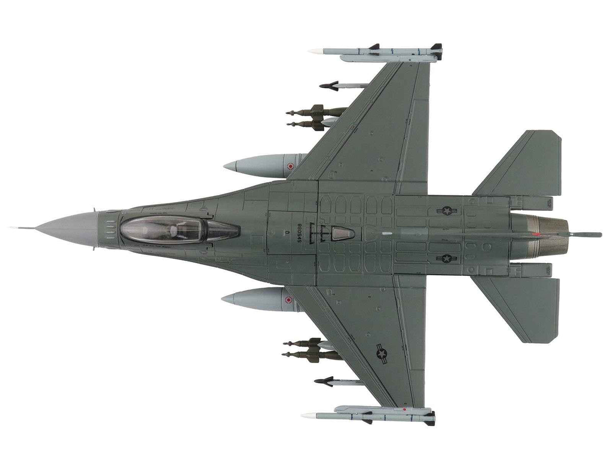 Miniature Motors Lockheed F-16C Fighting Falcon model aircraft in 1/72 diecast by Hobby Master, detailed U.S. Air Force fighter plane.