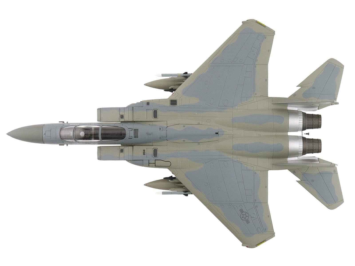 Miniature Motors 1/72 diecast model of McDonnell Douglas F-15C Eagle fighter aircraft in Air Power Series, with detailed markings.